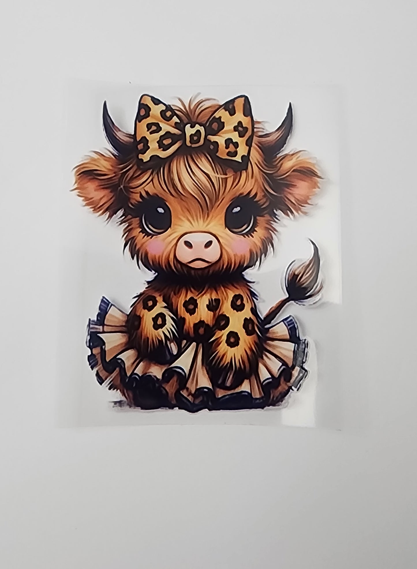 Cow decal