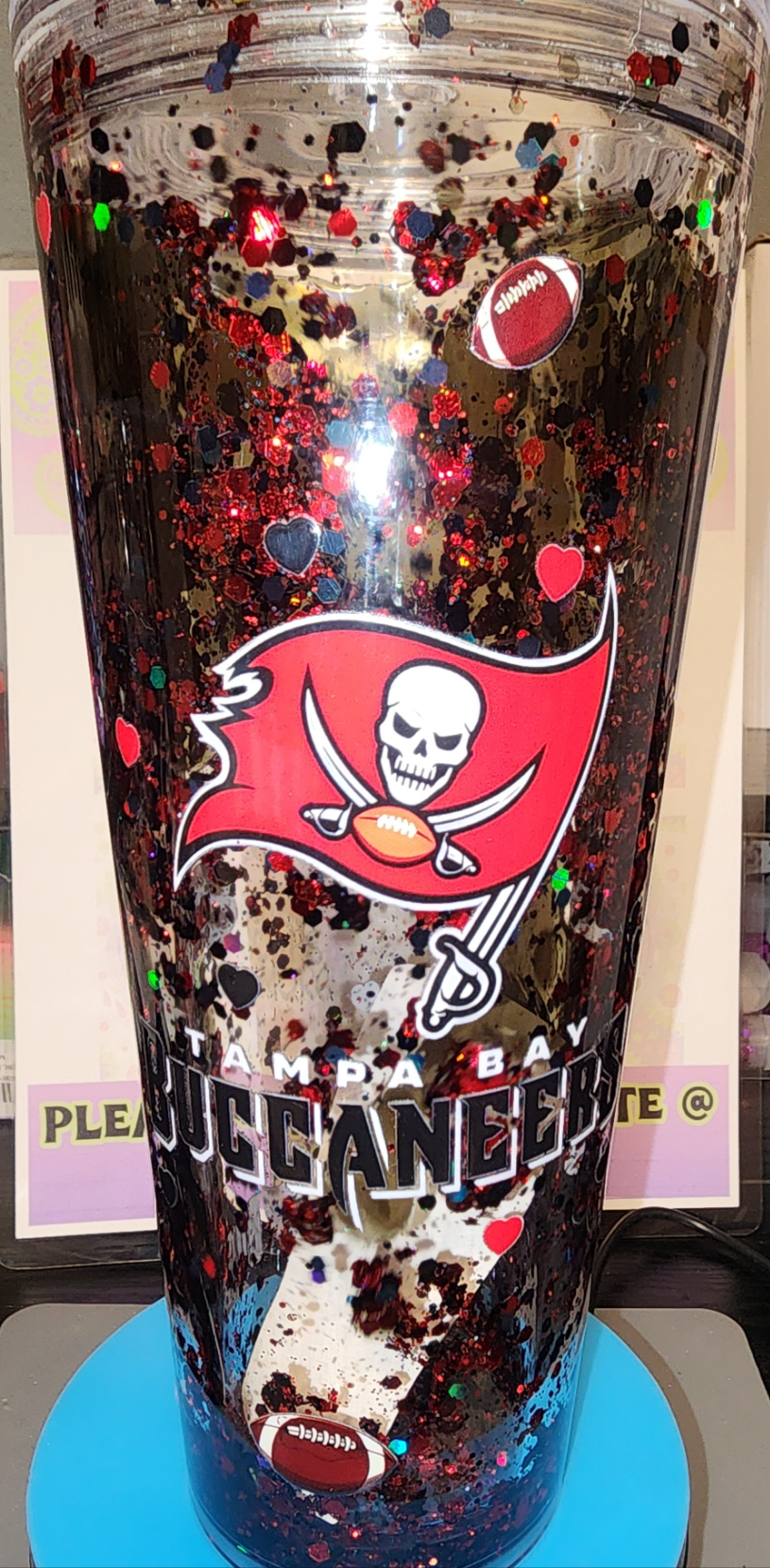 Football Team Tumbler