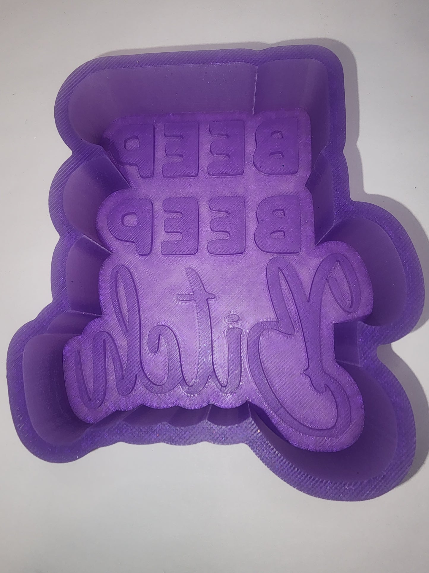 Beep beep freshie mold