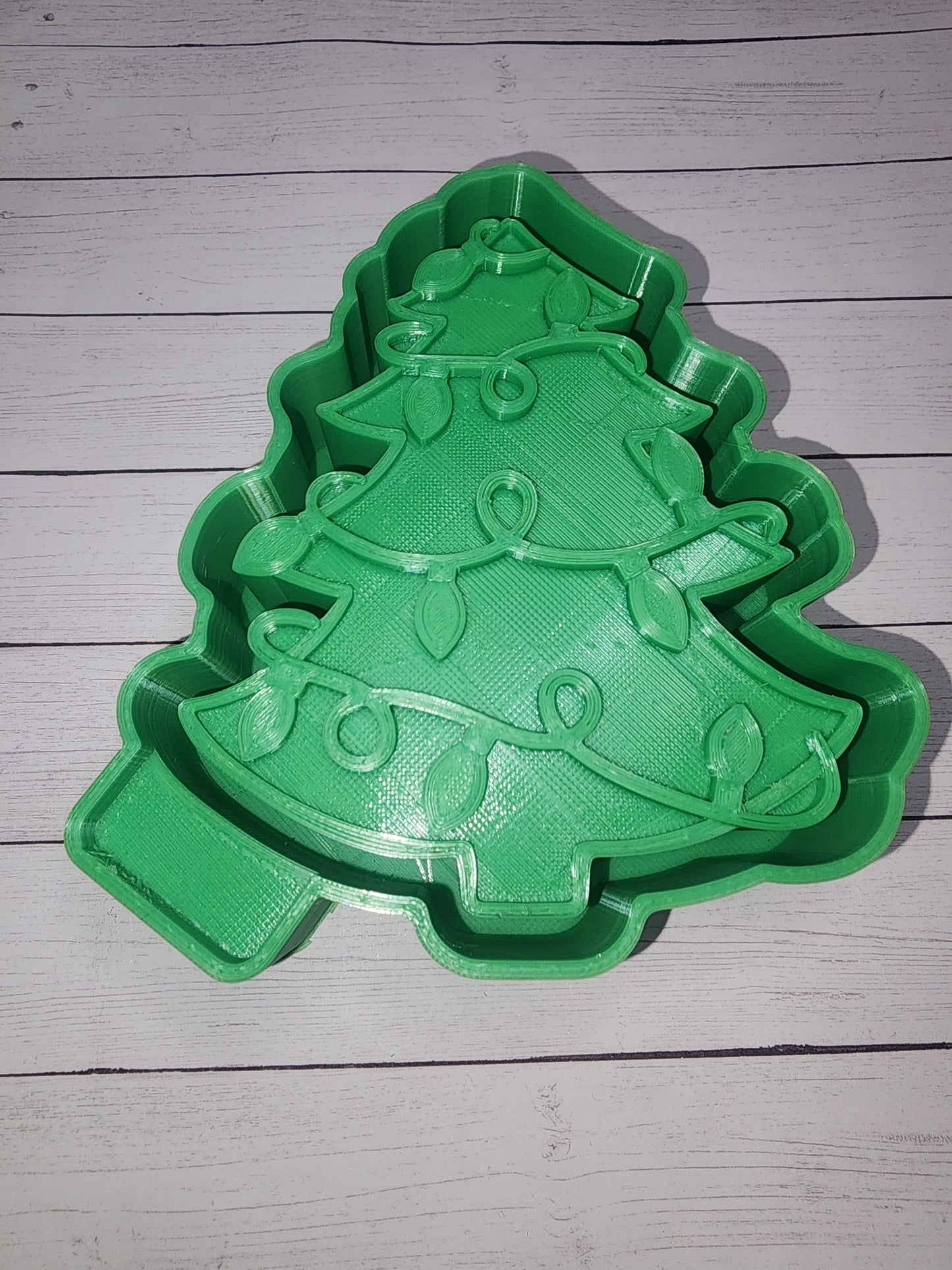 Christmas tree with lights mold