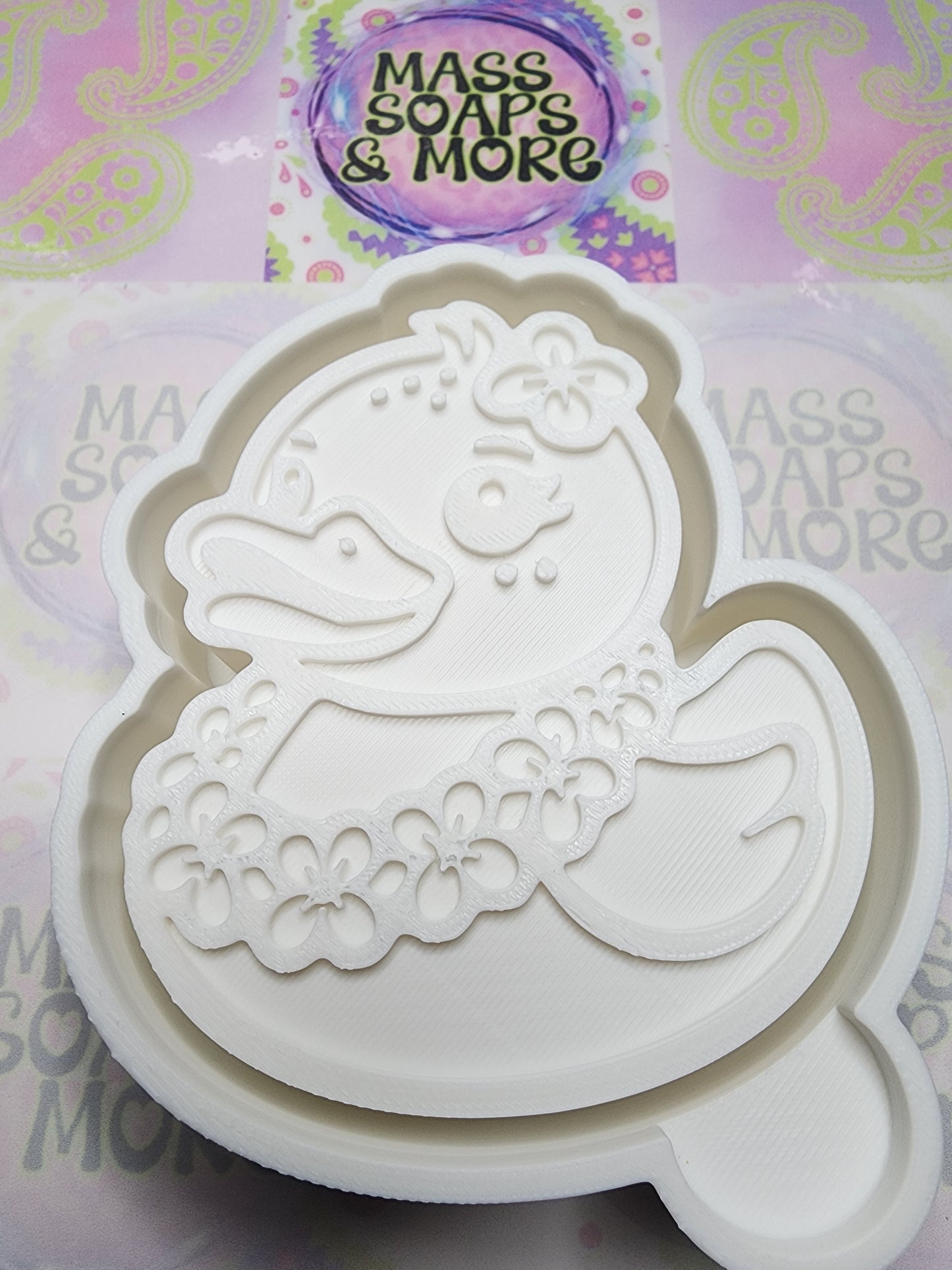 Flower Duck freshie mold