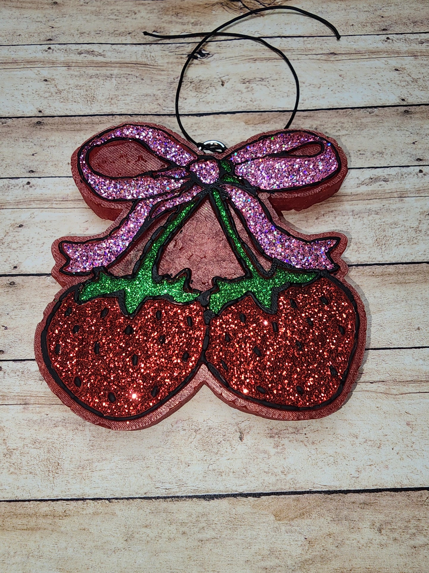 Strawberry and champagne freshie #3