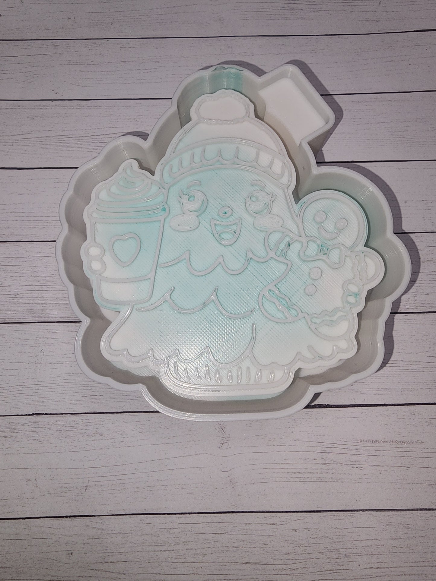 Cute Christmas Tree freshie mold