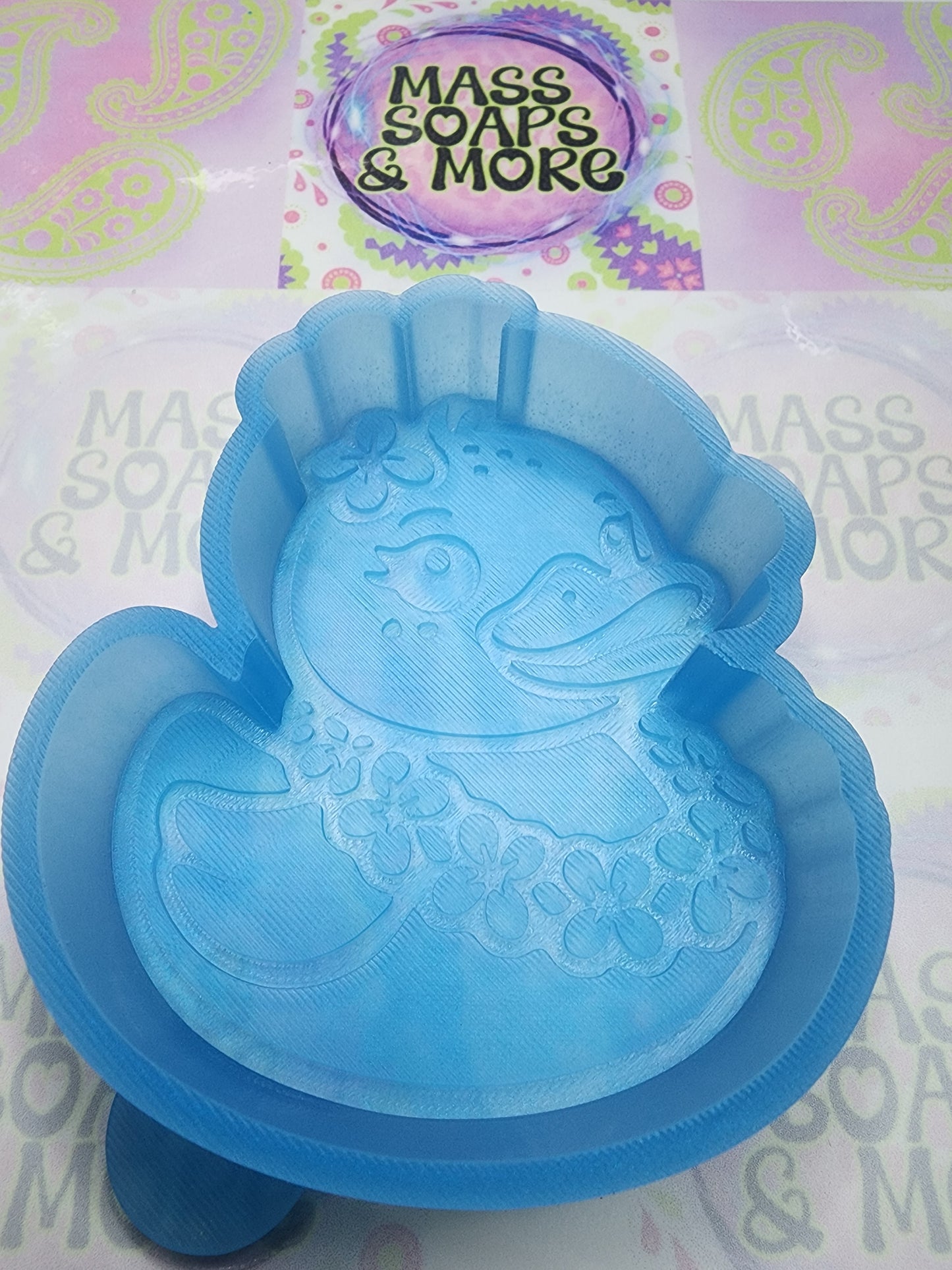 Flower Duck freshie mold
