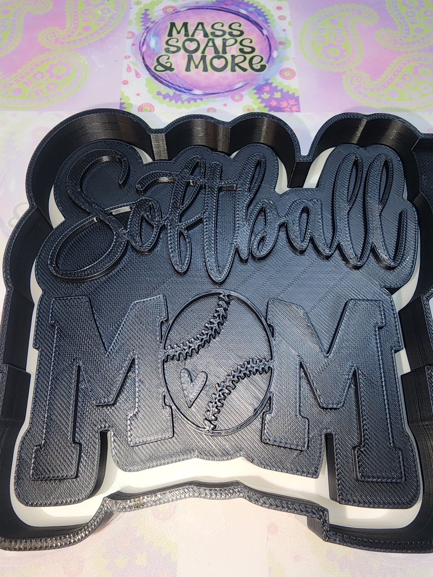Softball mom freshie mold