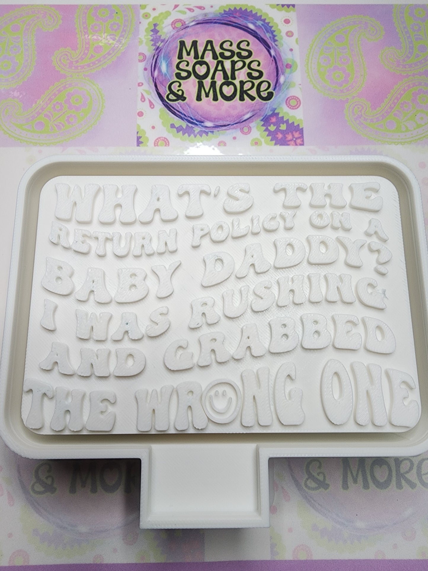 Baby Daddy freshie mold