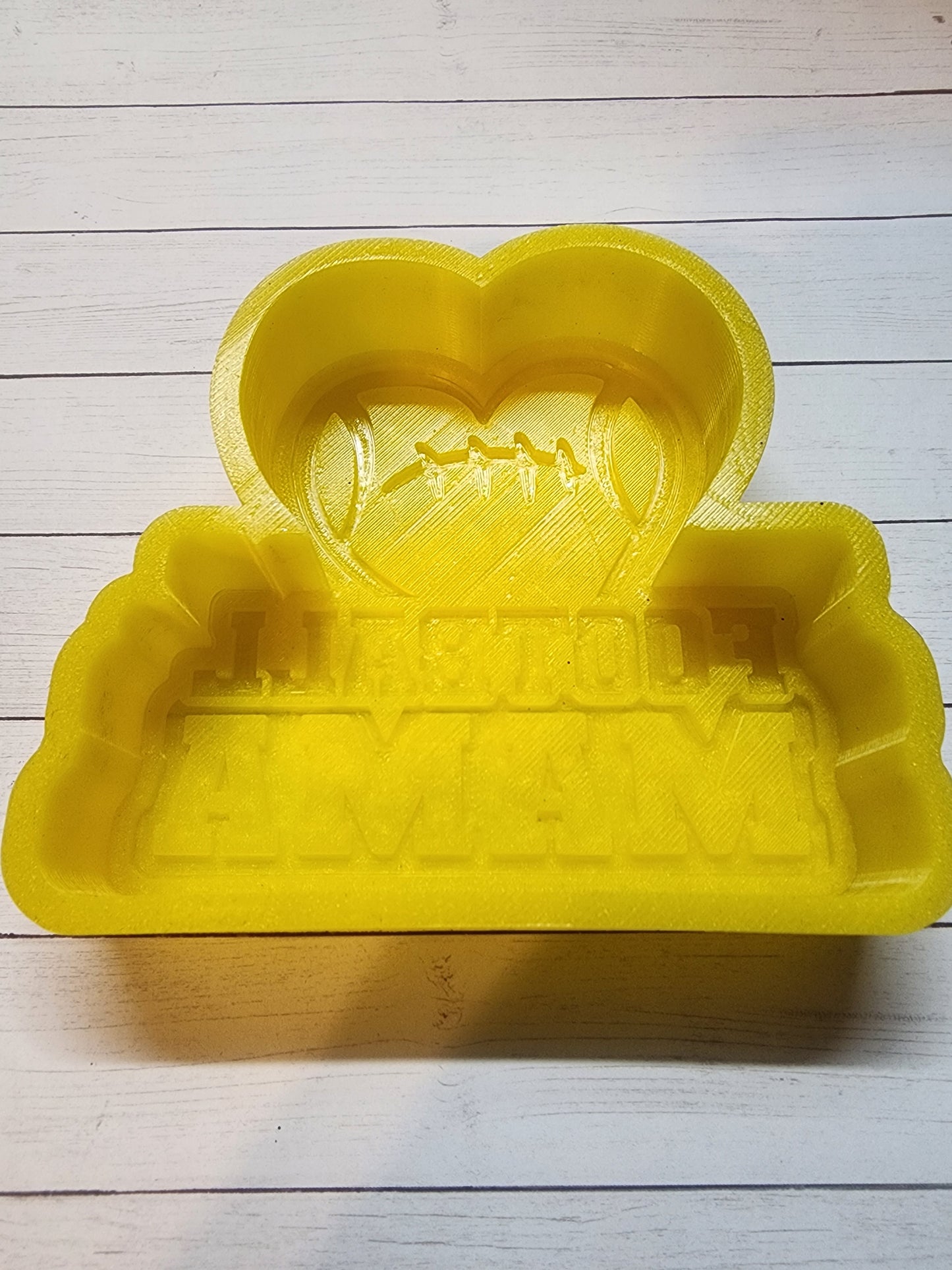 Football Mama freshie mold