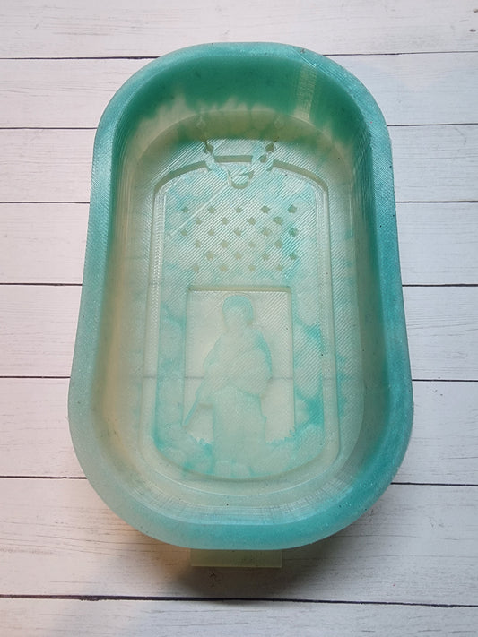 Dog tag freshie mold