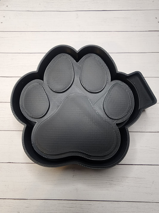 Dog paw freshie mold