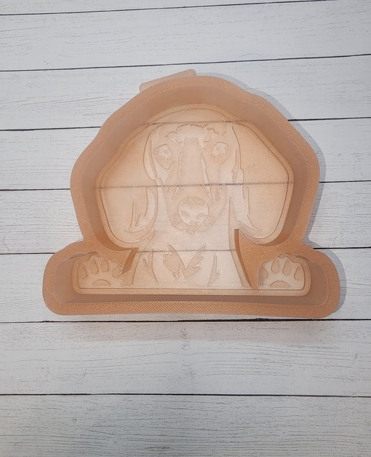 Male dog freshie mold