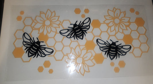 Bee cup wrap