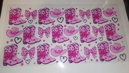 Boots and hats cup wrap