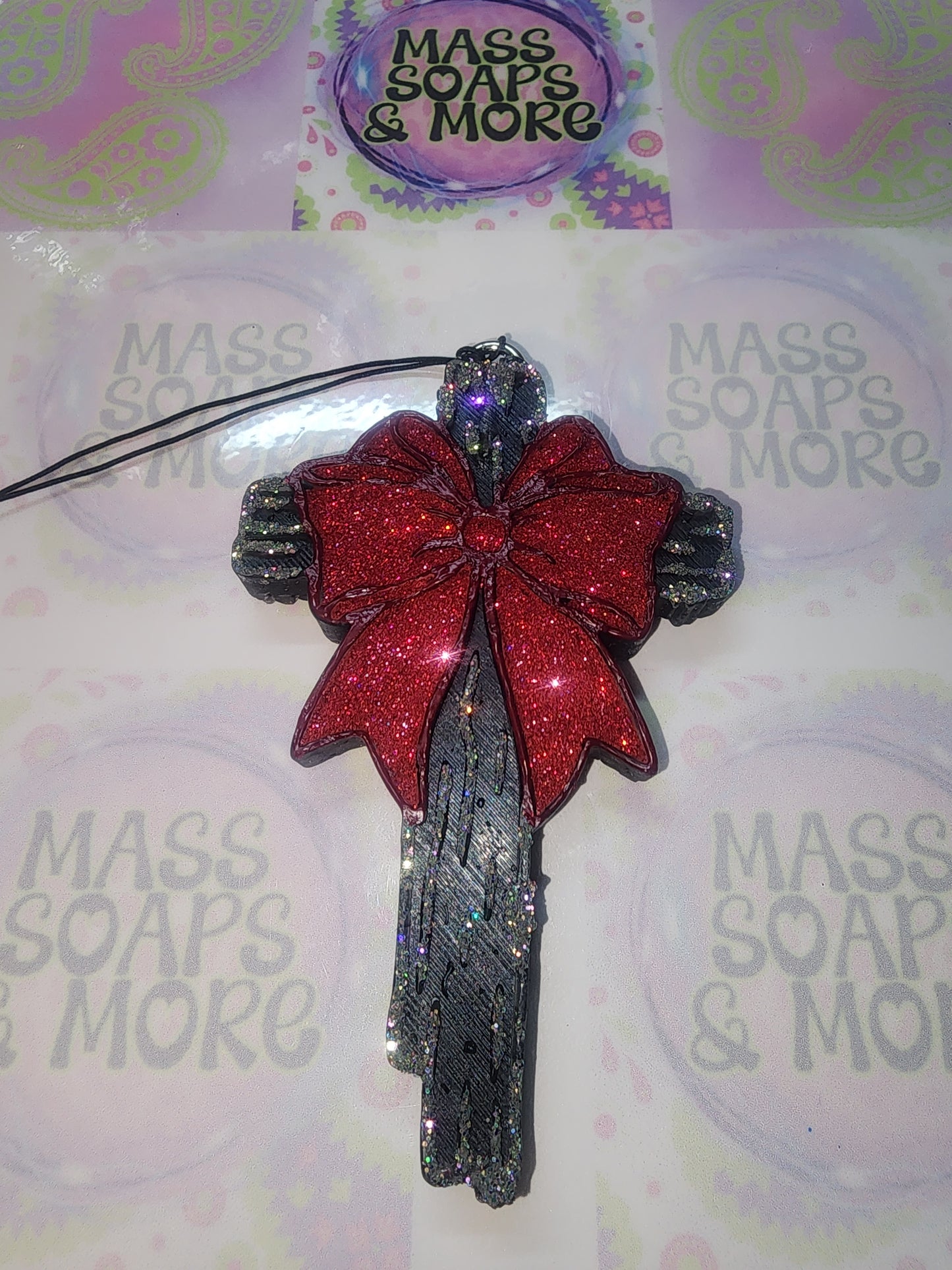 Cross with bow freshie