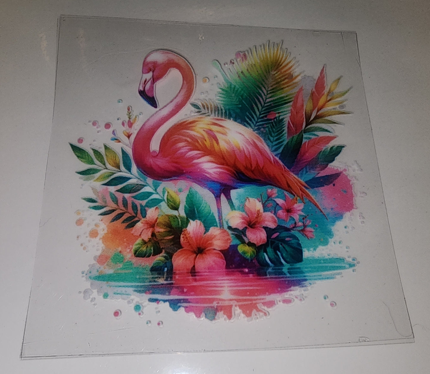 Flimingo UV-DTF decal