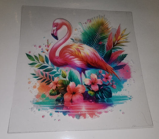 Flimingo UV-DTF decal