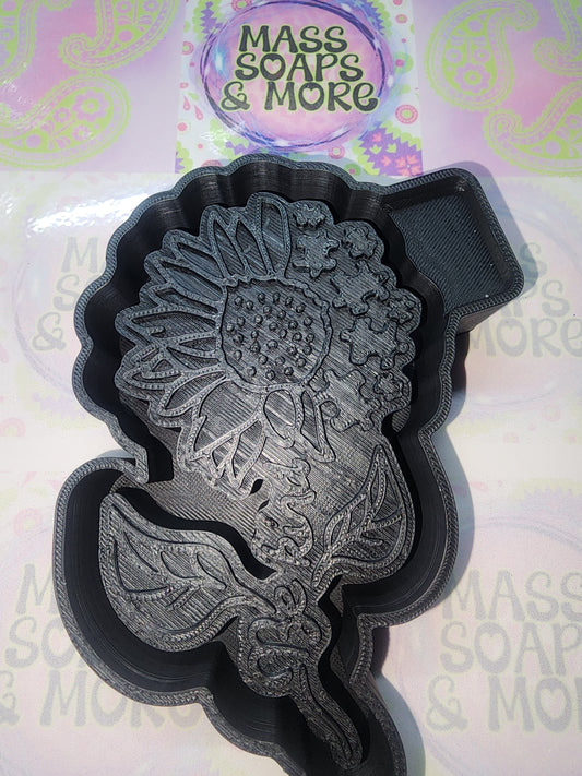 Be kind autism freshie mold