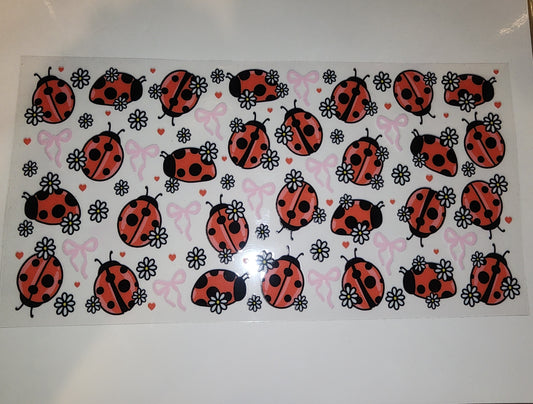 Ladybug UV-DTF wrap