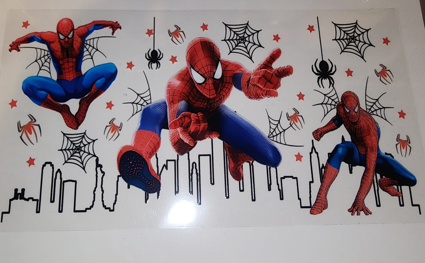 Spiderman UV-DTF wrap