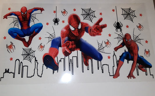 Spiderman UV-DTF wrap