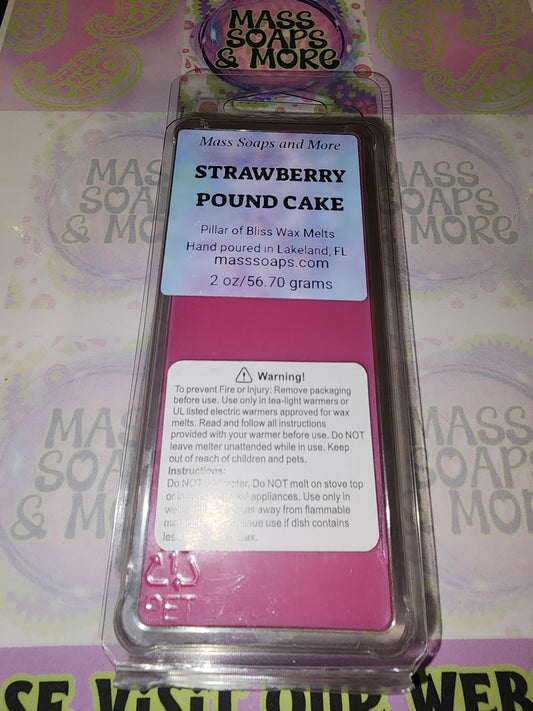 Strawberry pound cake