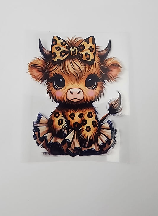 Cow decal