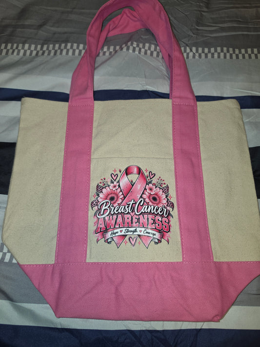 Breast cancer warrior small bag