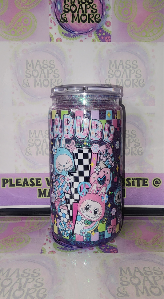 Labubu snow globe tumbler