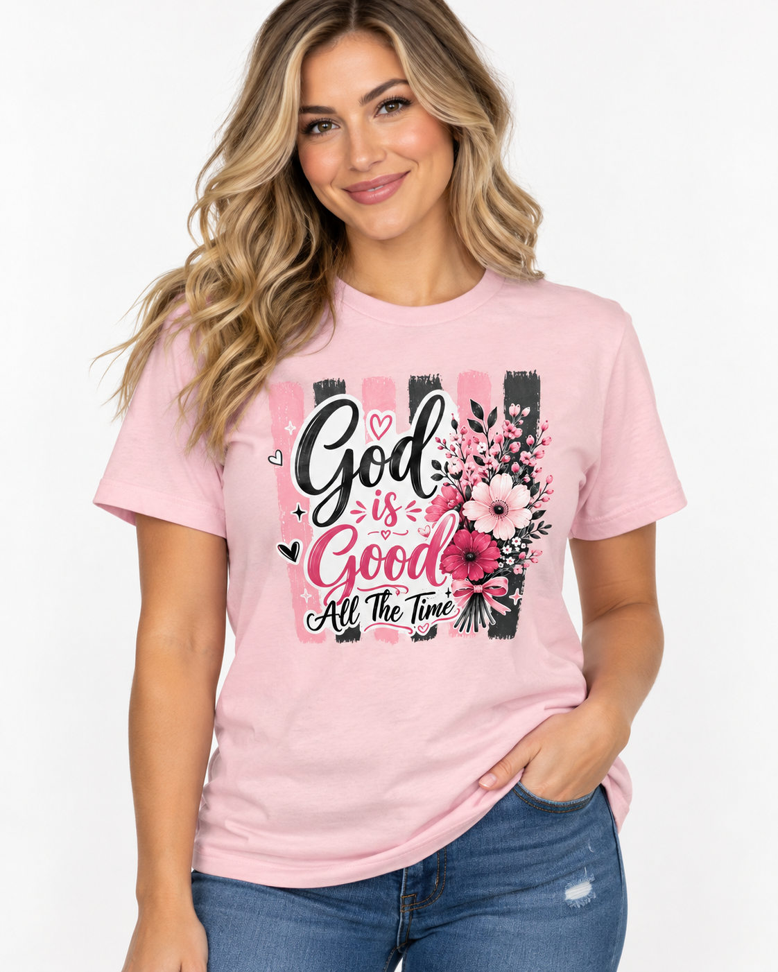 XL pink t-shirt