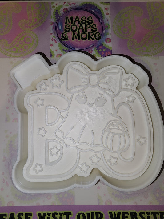 Boo freshie mold