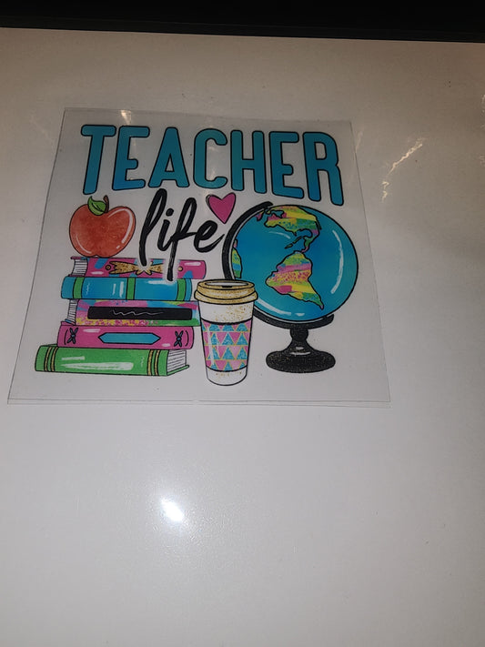 Teacher decal