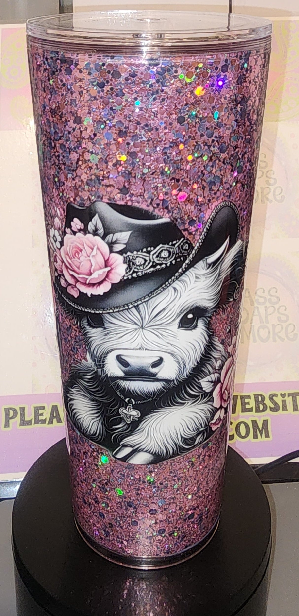 Cute cow tumbler