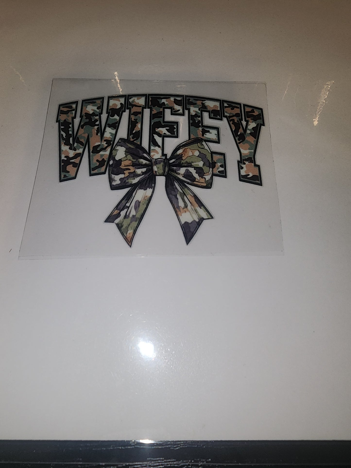 Wifey decal