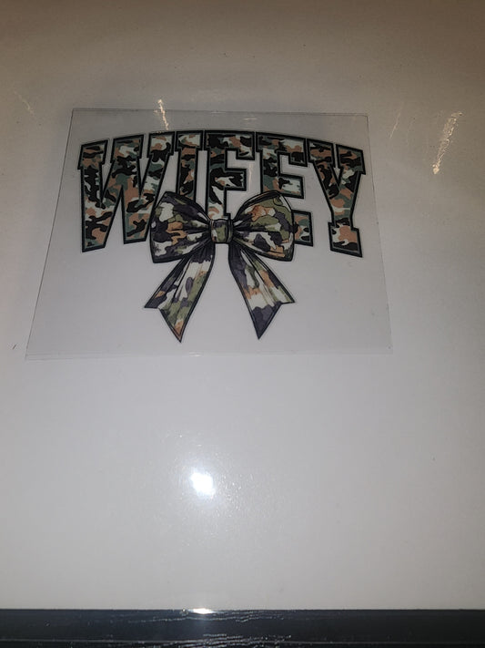 Wifey decal