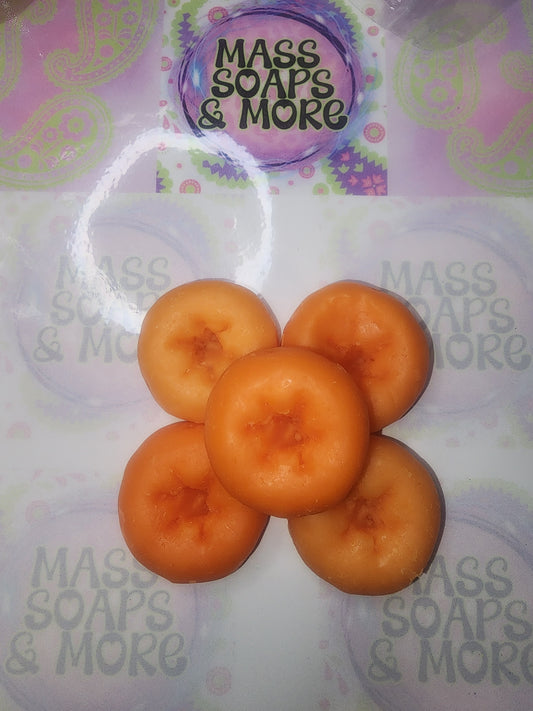 Sugar pumpkin donuts