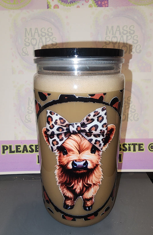 Chocolate milk cow tumbler